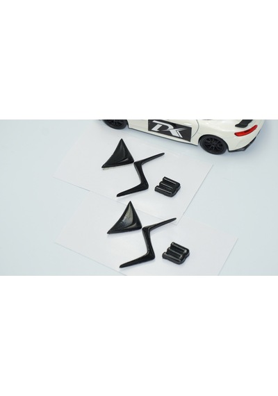 Dk Tuning Ds3 Çamurluk Siyah Logo Arma Yazı Seti Citroen İle Uyum