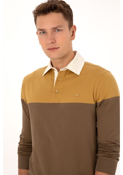 U.s. Polo Assn. Erkek Petrol Sweatshirt 50316428-vr151 Oıl