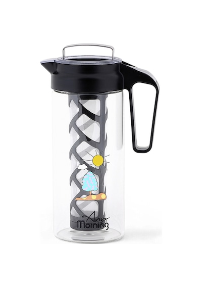 Any Morning CGJ054 Soğuk Demleme Kahve ve Çay Sürahisi 1300 ML Siyah