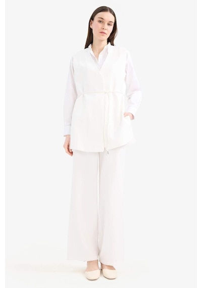 DeFacto Wide Leg Basic Düz Geniş Paça Palazzo Pantolon E7979AX25SMER105 DeFacto Wide Leg Basic Düz Geniş Paça Palazzo Pantolon E7979AX25SMER105