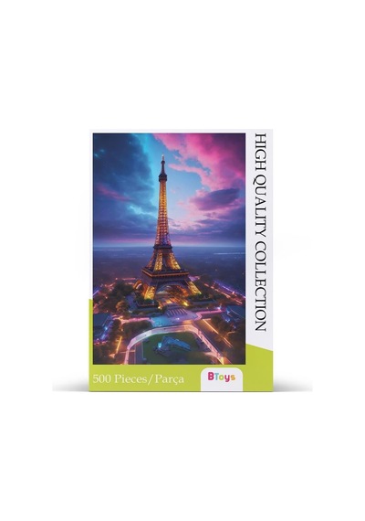 Btoys 500 Parça Puzzle Eyfel Kulesi 2100 9059