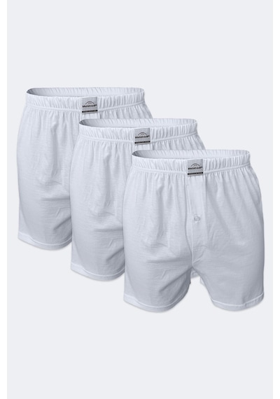 Malabadi Erkek Beyaz 3 Lü Paket Geniş Kalıp Büyük Beden Boxer %100 Pamuk Battal Boy 3m024 Beyaz Malabadi Erkek Beyaz 3 Lü Paket Geniş Kalıp Büyük Beden Boxer %100 Pamuk Battal Boy 3m024 Beyaz