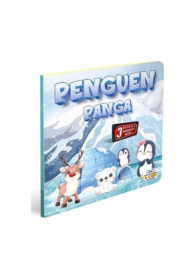 Penguen Panda - 3 Boyutlu Hareketli Kitap