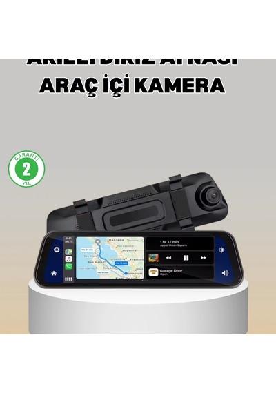 Park Monitörlü Dikiz Aynası Araç Kamerası Gece Görüşü Ve Geri Görüş Kamerası