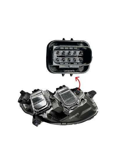 Leoparts Peugeot Expert 4 Far Lambası Sol 2016-2021 9808572680