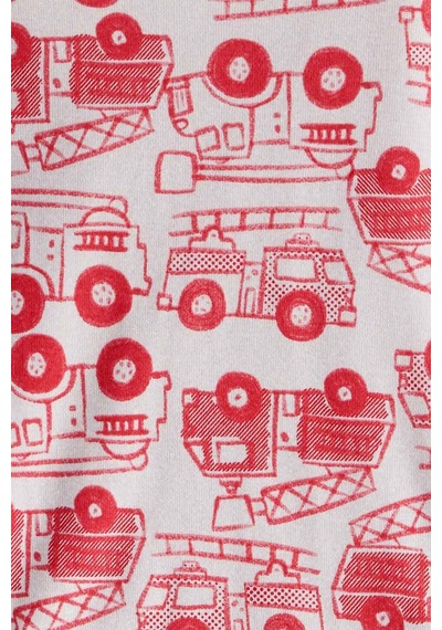 Erkek Bebek Kırmızı Pijama Set Kırmızı