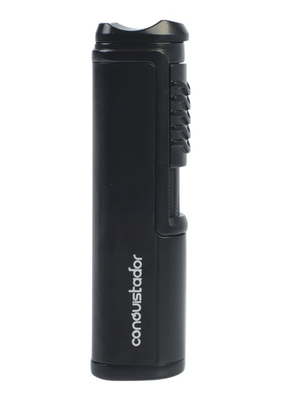 Conquistador Tek Torch Pürmüz Siyah Metal Puro Çakmağı Cnq-036