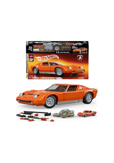 Mattel Brick Shop Hot Wheels 71 Lamborghini Miura P400 Sv Yapım