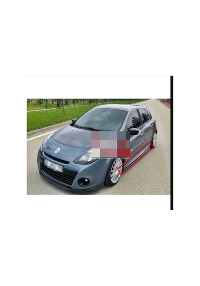 Renault Clio 3 Aero Yan Marşpiyel Takımı - Plastik
