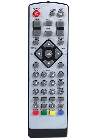 Silvermax Uydu Alıcı Kumandası 2095