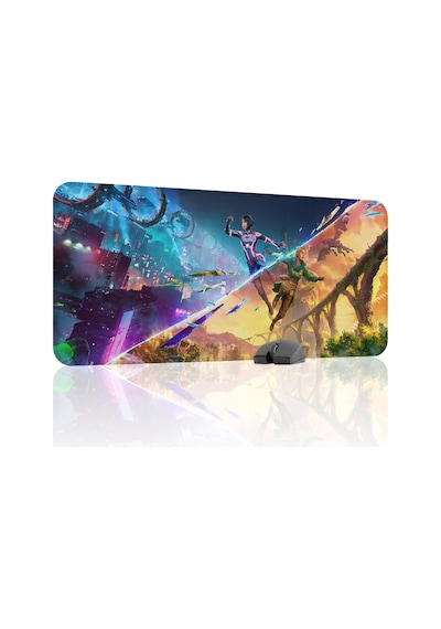 Split Fiction Kaymaz Dikişli Kauçuk Oyuncu Mousepad V1 - 90x40 Xxl Gaming Mouse Pad Fare Altlığı