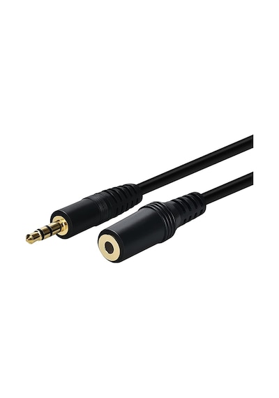 5 Metre 3.5mm Stereo Uzatma Kablosu Aux Extansion Dişi Erkek