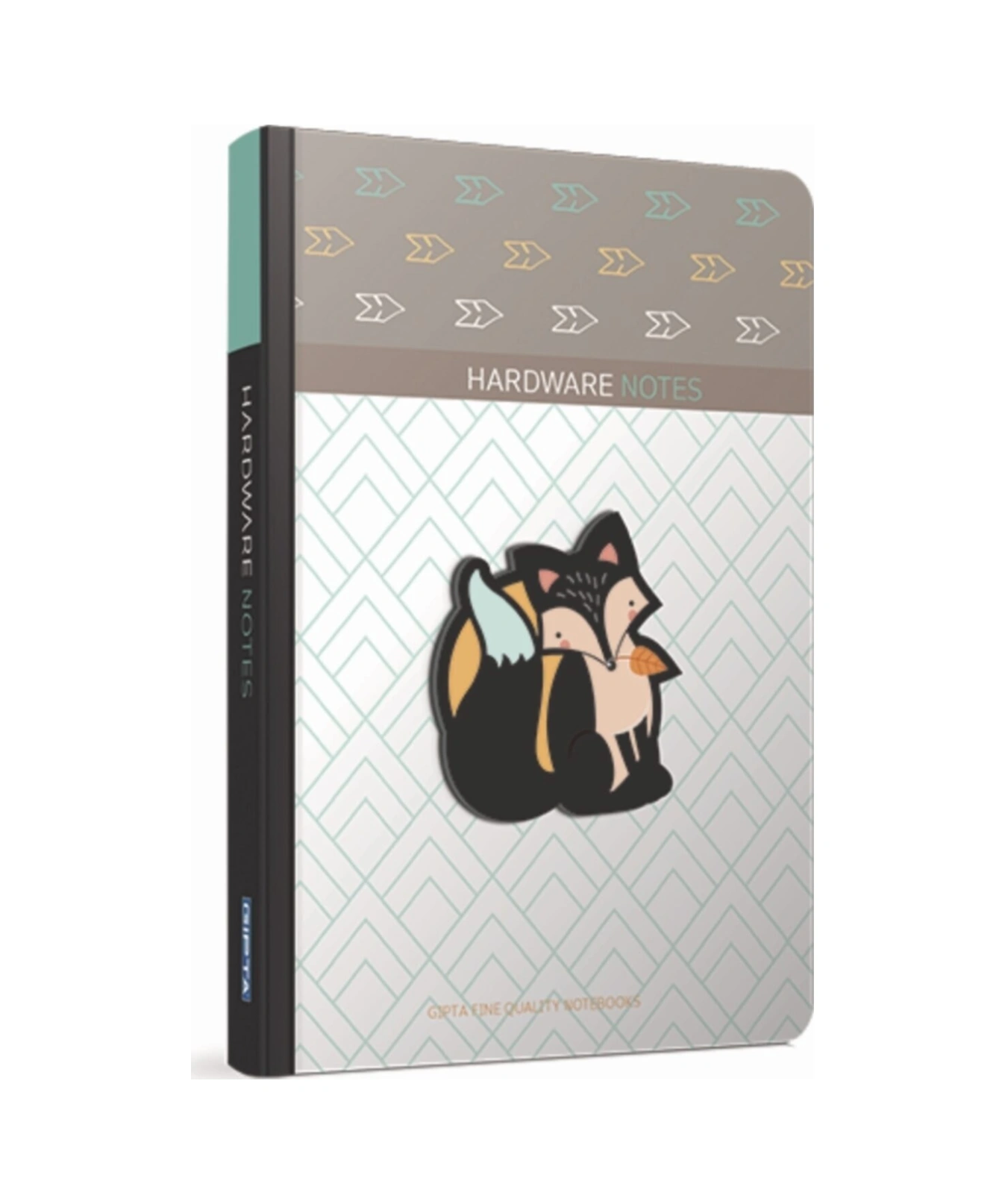 Çizgili Iplik Dikişli Sert Kapak Defter Hardware Notes 13x21 120 Yaprak Kapak-3