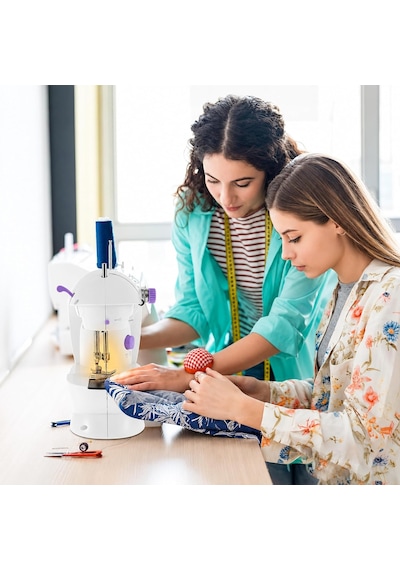 Mini Dikiş Makinesi, Portatif Kolay Kullanım Ve Taşıma, Pedallı Tasarım, Ayarlanabilir Hız Ayarı, Kıyafet Elbise Dikimi, Yeni Başlayanlar Ve Yetişkinler İçin Uygun Taşınabilir Dikiş Makinesi Mini Dikiş Makinesi, Portatif Kolay Kullanım Ve Taşıma, Pedallı Tasarım, Ayarlanabilir Hız Ayarı, Kıyafet Elbise Dikimi, Yeni Başlayanlar Ve Yetişkinler İçin Uygun Taşınabilir Dikiş Makinesi