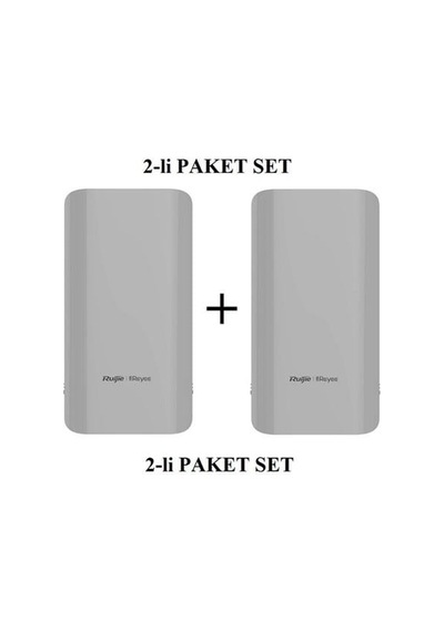 Ruıjıe Reyee Rg-est310 10dbi 867mbps 5ghz 1km Harici Access Point 2-li Set-211861