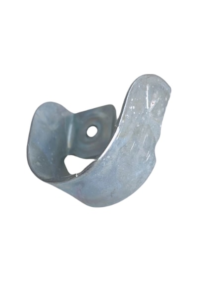 Yuvarlak Metal Askı Borusu Flanşı Dolap Ve Mobilya Boru Flanşı Metal Boru Çapı:25mm 10 Adet Krom