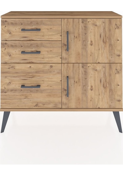 Arges Şifonyer Tek Raflı 3 Çekmeceli 2 Kapaklı 88x30x80 Çam-çam Çam Arges Şifonyer Tek Raflı 3 Çekmeceli 2 Kapaklı 88x30x80 Çam-çam Çam