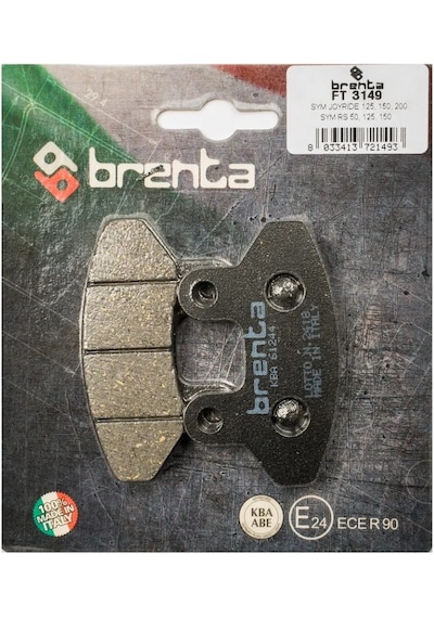 Sym Rs 150 Ön Fren Balata Brenta Made İn İtaly