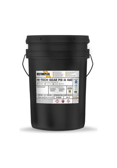 Restoreplus Hı-Tech Gear Pg-A 460 Sentetik Premium Poli Alkalin Glikol Dişli Yağı 20 L
