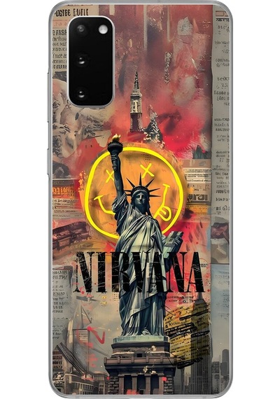 Samsung Galaxy S20 Uyumlu Şeffaf Kılıf Aesthetic 3 Tasarımlı