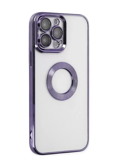 Newface Apple İphone 14 Pro Kılıf Slot Silikon - Mor