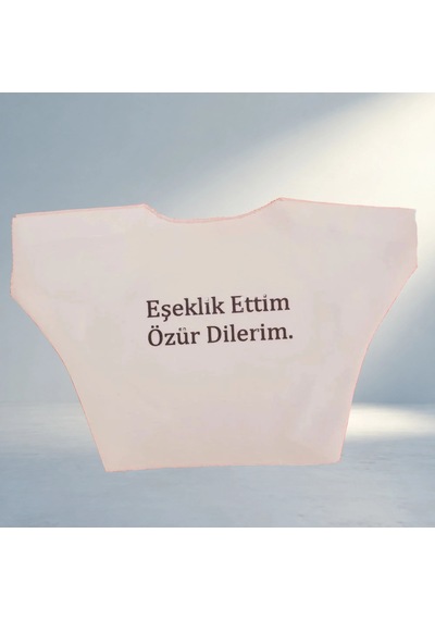 Komik Peluş Tişört Eşeklik Ettim Oyuncak Giydirme