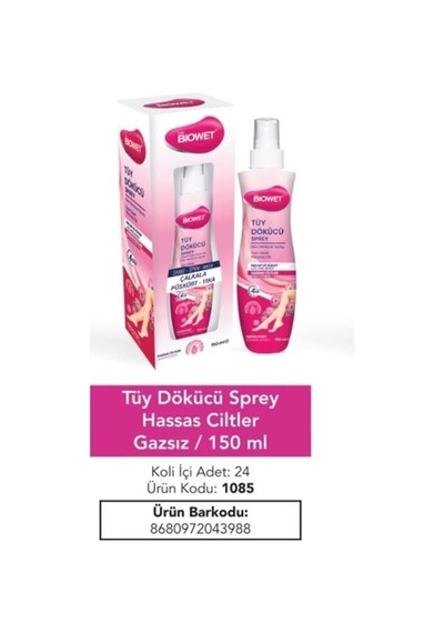 Biowet Tüy Dökücü Sprey 150ml Hassas