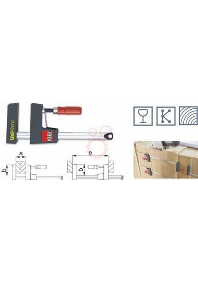 Bessey Uk30 Geniş Yüzey İç-dış Üniversal İşkence 300 Mm