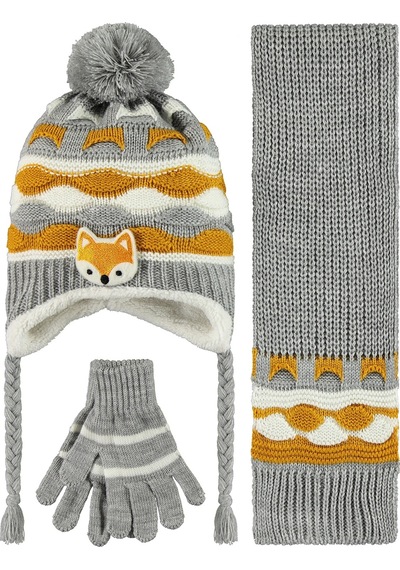 Civil Baby Bebek Atkı Bere Eldiven Set 0-24 Ay Hardal 24243110123w1 Hardal