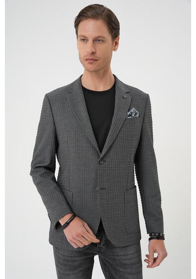 Efor C 695 Slim Fit Antrasit Spor Ceket Antrasit