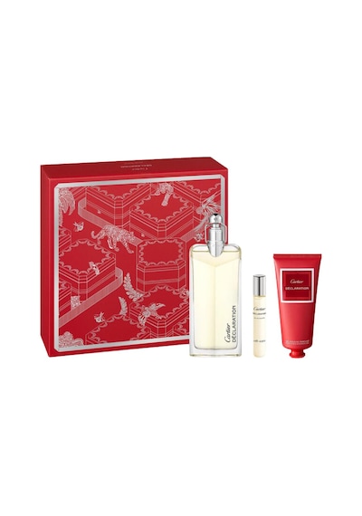 Cartier Declaration Edt 100 Ml + Edt 10 Ml + 100 Ml Shower Gel Erkek Parfüm Seti Çiçeksi