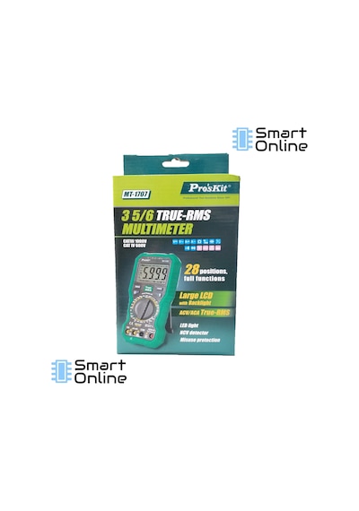 Proskit Mt-1707 3-5/6 True Rms Dijital Multimetre