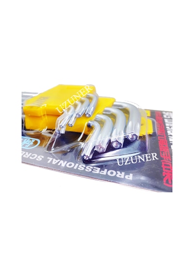 Panyı Torx Yıldız Uzun Allen Alyan Anahtar Seti Takımı 9 Parça