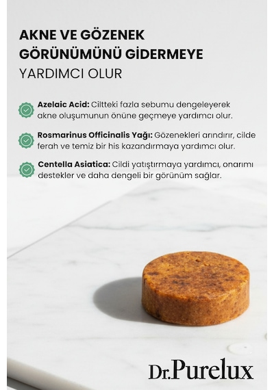 Siyah Nokta Karşıtı Peeling Etkili Süngerli Sabun Hızlı Maske Kabak Lifi - Lavanta
