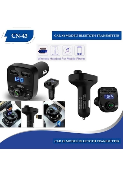 Polygold Carx8 Bluetooth Araç Kiti  Cn-43