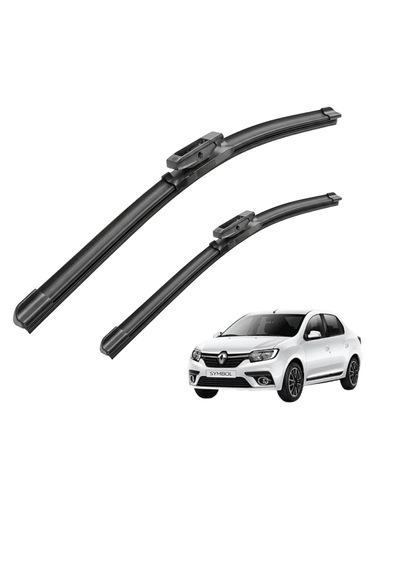 Renault Symbol 2013 Sonrası Uyumlu Muz Silecek Takımı - 600 Mm / 450 Mm Sürücü + Yolcu