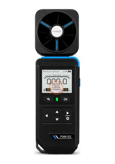 Fnırsı Fam-02 Yüksek Hassasiyetli Rüzgâr Hızı Ölçer Anemometre
