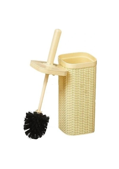 Hubrendy Çer Rattan Wc Klozet Temizleme Fırçası - Antrasit Diğer