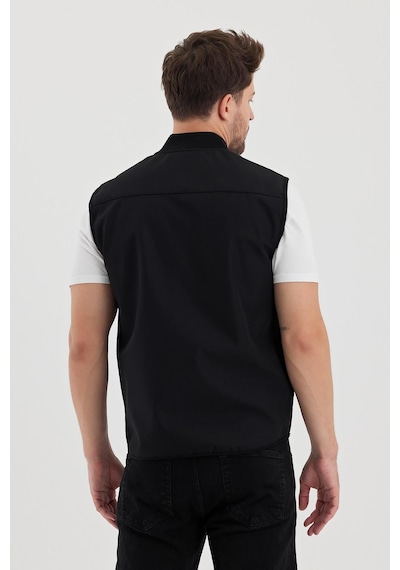 Alexandergardi Alexandergardı Dar Kesim İçi Polar Su İtici Softshell Kumaş Yelek Unı-ylk03 001
