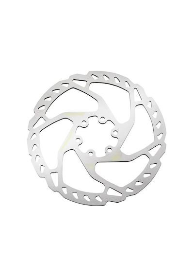 Bisiklet Disk Fren Rotoru 160 MM 6 Vidalı - Gri