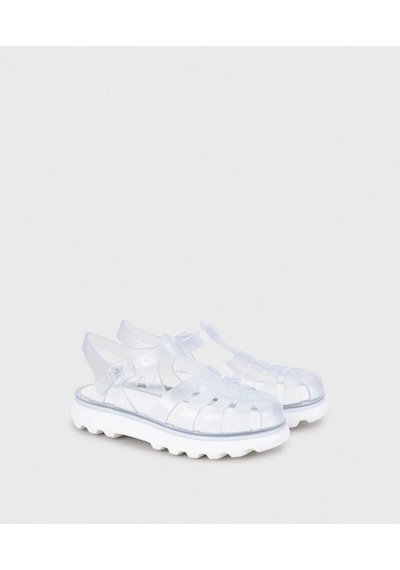 Igor S10361 001 Transparente Blanco Kadın Sandalet Beyaz