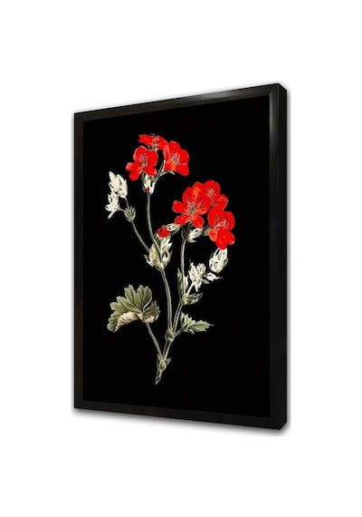 Leylekler Ve Çiçekler Üçlü Çerçeveli Mdf Tablo Seti-172259
