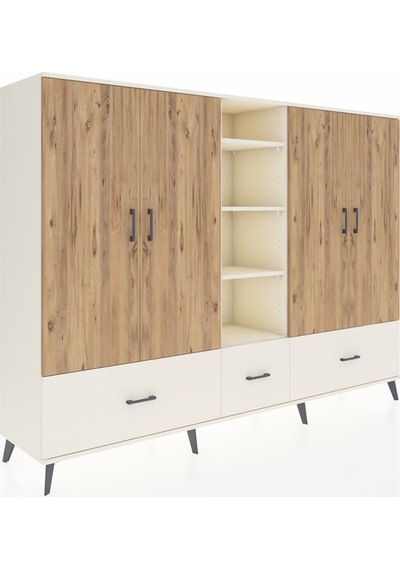 Hyperion Dolap 12 Raflı 3 Çekmeceli 4 Kapaklı 220x44x163 Aytaşı-ç Aytaşı-çam/aytaşı Hyperion Dolap 12 Raflı 3 Çekmeceli 4 Kapaklı 220x44x163 Aytaşı-ç Aytaşı-çam/aytaşı