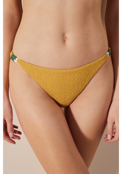 Penti Blanca Side Dokulu ve Makromeli Sarı Bikini Altı Plmnre1t24ıy-ye16