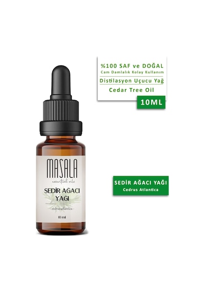 Masala Sedir Ağacı Yağı 10 ML (Cedarwood Oil)