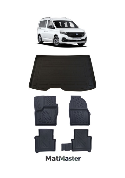 Ford Connect 2016 Model 5d Premium Ekstra Havuzlu Paspas Ve Bagaj Havuzu Set
