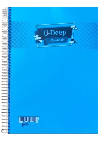 Umut U-Deep A4 Spiralli Defter Pp. Kapak 120 Yp. Kareli
