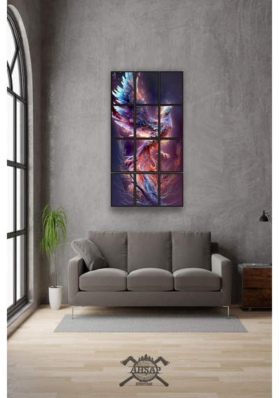 12 Parça Renkli Anka Kuşu Çerçeve Görünümlü Mdf Tablo Duvar Süsü Hediyelik Eşya 45cm X 85cm Renkli - 602505680 Renkli 12 Parça Renkli Anka Kuşu Çerçeve Görünümlü Mdf Tablo Duvar Süsü Hediyelik Eşya 45cm X 85cm Renkli - 602505680 Renkli