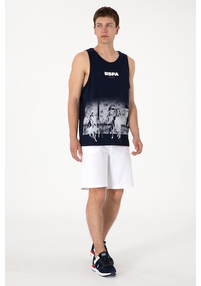 U.s. Polo Assn. Erkek Beyaz Şort Örme 50300150-vr013 Beyaz