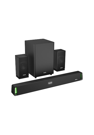 Mıkado Md-sbt35 160w 5+1 Masaüstü Bt/aux/usb/hdmı/optıcal Soundbar Siyah Kasa Ev Sinema Sistemi 1923